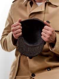 Теплая мужская бейсболка BASEBALL EARFLAP теплого цвета — изображение 8