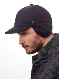 Мужская бейсболка теплая BASEBALL EARFLAP холодного цвета — изображение 5